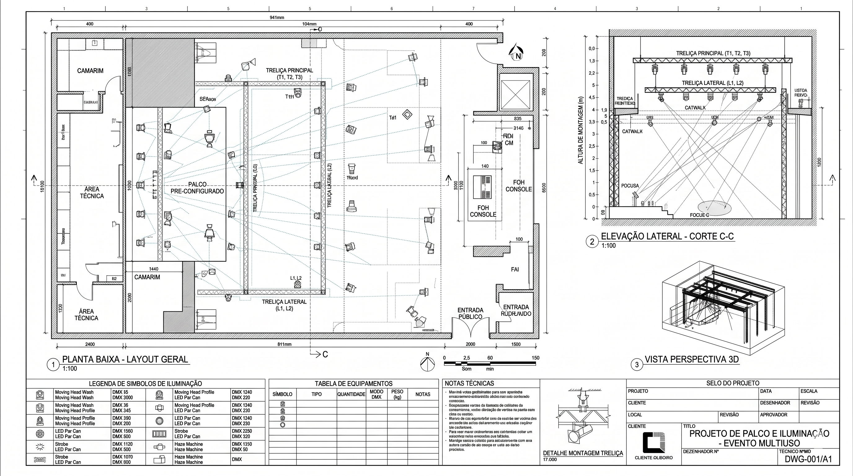 Exemplo de planta de palco — stage plot